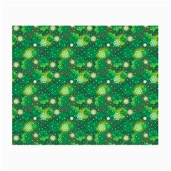 Leaf Clover Star Glitter Seamless Small Glasses Cloth (2 Sides) by Pakemis