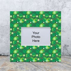 Leaf Clover Star Glitter Seamless White Box Photo Frame 4  X 6  by Pakemis