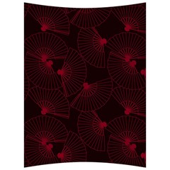 Folding Fan Seamless Pattern Back Support Cushion