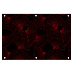 Folding Fan Seamless Pattern Banner and Sign 6  x 4 