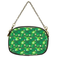 Leaf Clover Star Glitter Seamless Chain Purse (Two Sides)