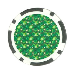 Leaf Clover Star Glitter Seamless Poker Chip Card Guard (10 pack)