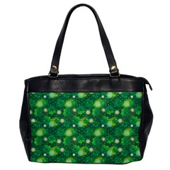 Leaf Clover Star Glitter Seamless Oversize Office Handbag
