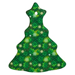Leaf Clover Star Glitter Seamless Ornament (Christmas Tree) 