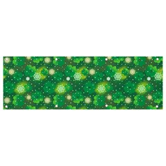 Leaf Clover Star Glitter Seamless Banner and Sign 9  x 3 