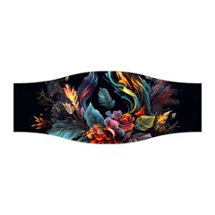 Flowers Flame Abstract Floral Stretchable Headband