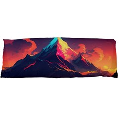Mountain Sky Color Colorful Night Body Pillow Case Dakimakura (two Sides)