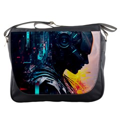 Who Sample Robot Prettyblood Messenger Bag by Ravend