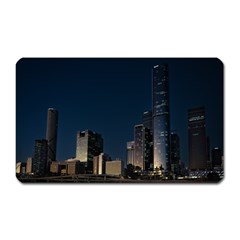 Skyline Brisbane Sunset Downtown Magnet (rectangular)