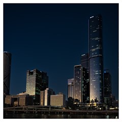 Skyline Brisbane Sunset Downtown Lightweight Scarf 