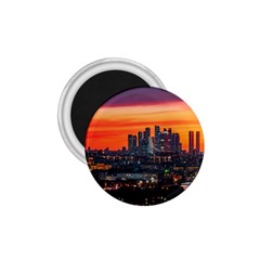 Downtown Skyline Sunset Buildings 1 75  Magnets by Ravend