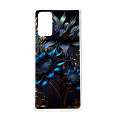 Flower Metal Flowers Sculpture Samsung Galaxy Note 20 Tpu Uv Case by Ravend