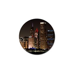 Chicago City Architecture Downtown Golf Ball Marker