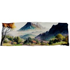 Countryside Trees Grass Mountain Body Pillow Case Dakimakura (two Sides)