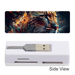 Leopard Feline Artwork Art Fantasy Memory Card Reader (stick)