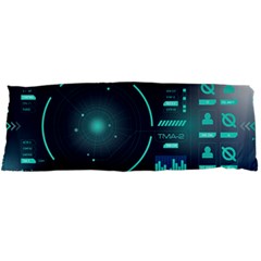 Sci Fi Computer Screen Body Pillow Case Dakimakura (two Sides) by Uceng