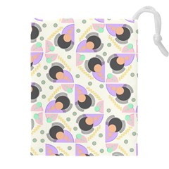 Pattern Pastel Drawing Art Drawstring Pouch (4XL)