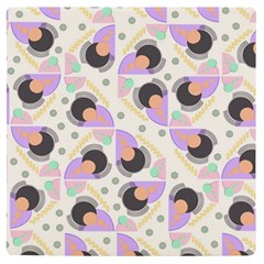 Pattern Pastel Drawing Art UV Print Square Tile Coaster 