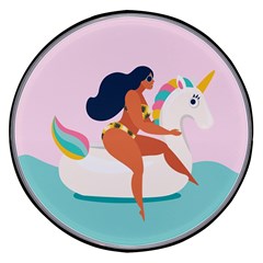 Unicorn Swimming Wireless Fast Charger(black) by Giving