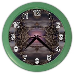 Fantasy Science Fiction Portal Color Wall Clock by Uceng