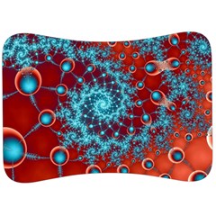 Fractal Pattern Background Velour Seat Head Rest Cushion