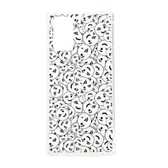 Winking Emoticon Sketchy Drawing Motif Random Pattern Samsung Galaxy Note 20 Tpu Uv Case by dflcprintsclothing