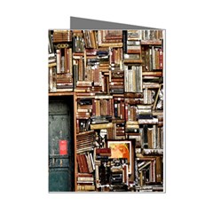 Books Mini Greeting Cards (pkg Of 8) by artworkshop