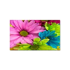 Flowers Wallpaper Sticker Rectangular (100 Pack) by artworkshop