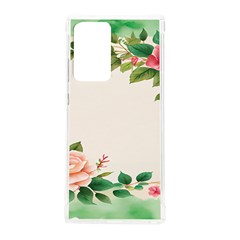 Watercolor Flower Samsung Galaxy Note 20 Ultra Tpu Uv Case