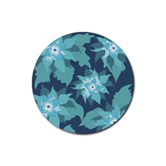 Graphic Design Wallpaper Abstract Rubber Coaster (round)