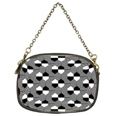 Geometric Pattern Line Form Texture Structure Chain Purse (one Side) by Ravend