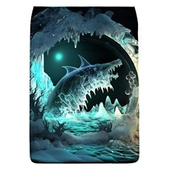 Sculpture Dinosaur Shark Frozen Winter Fantasy Removable Flap Cover (s)