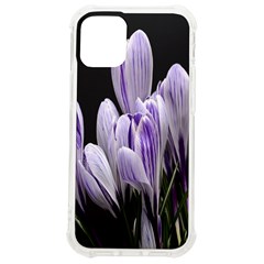 Crocus Flowers Purple Flowers Spring Nature Iphone 12 Mini Tpu Uv Print Case	 by Ravend