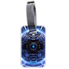 Ai Generated Digital Technology Computer Internet Luggage Tag (two Sides)