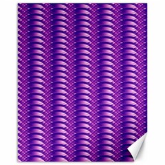 Purple Textile Vibrant Decor 3d Canvas 16  X 20 