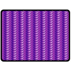 Purple Textile Vibrant Decor 3d Fleece Blanket (large)