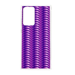 Purple Textile Vibrant Decor 3d Samsung Galaxy Note 20 Ultra Tpu Uv Case by Ravend