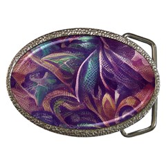 Abstract African Art Art Backdrop Background Belt Buckles by Ravend