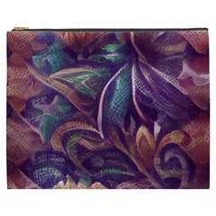 Abstract African Art Art Backdrop Background Cosmetic Bag (xxxl)