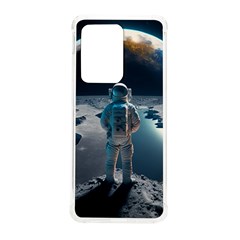 Ai Generated Space Astronaut Universe Moon Earth Samsung Galaxy S20 Ultra 6 9 Inch Tpu Uv Case
