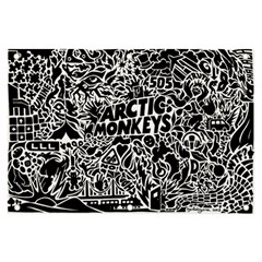 Arctic Monkeys Digital Wallpaper Pattern No People Creativity Banner And Sign 6  X 4  by Sudhe