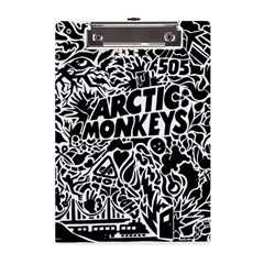 Arctic Monkeys Digital Wallpaper Pattern No People Creativity A5 Acrylic Clipboard