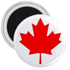 Canada Flag Canadian Flag View 3  Magnets by Ravend