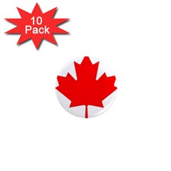 Canada Flag Canadian Flag View 1  Mini Magnet (10 Pack)  by Ravend