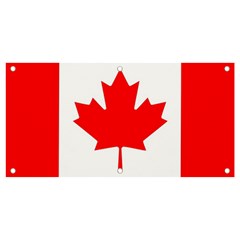 Canada Flag Canadian Flag View Banner And Sign 4  X 2  by Ravend