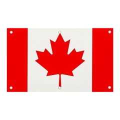 Canada Flag Canadian Flag View Banner And Sign 5  X 3  by Ravend