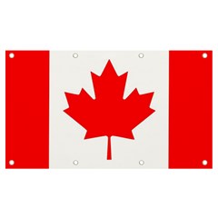 Canada Flag Canadian Flag View Banner And Sign 7  X 4  by Ravend