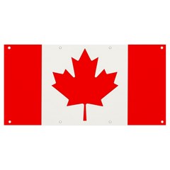 Canada Flag Canadian Flag View Banner And Sign 8  X 4  by Ravend
