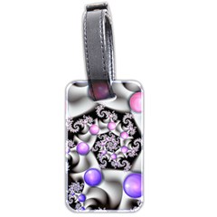 Background Fractal Annotation Sample Fantasy Luggage Tag (two Sides)