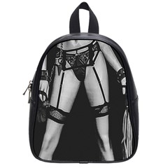 Bdsm Erotic Concept Graphic Poster School Bag (small) by dflcprintsclothing